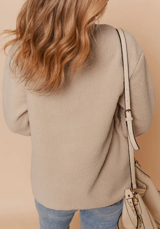 Cozy Teddy Toggle Coat