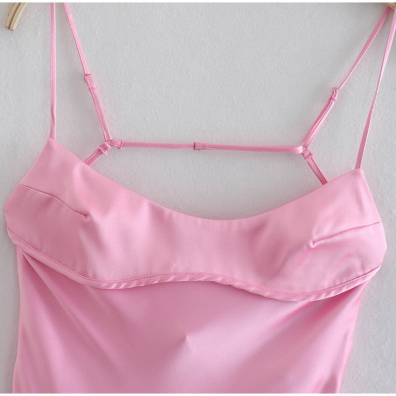 Satin Slip Maxi Dress