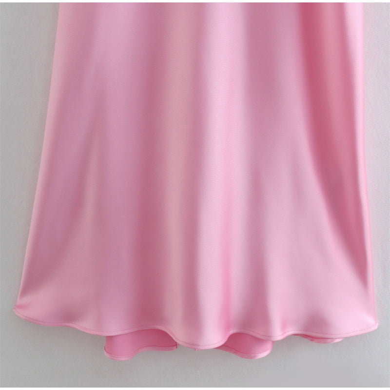 Satin Slip Maxi Dress