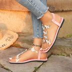 Butterfly Rhinestone Sandals