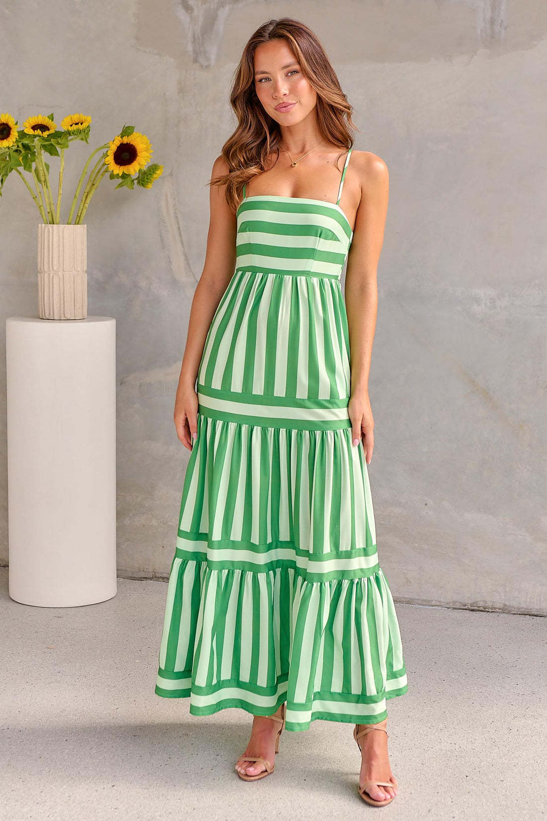 Women's light Striped Dress – Ideal for Summer