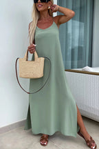 Loose Suspenders Plus Size Holiday Dress Women