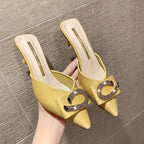 Glam Pointed Toe Stiletto Heels for Women