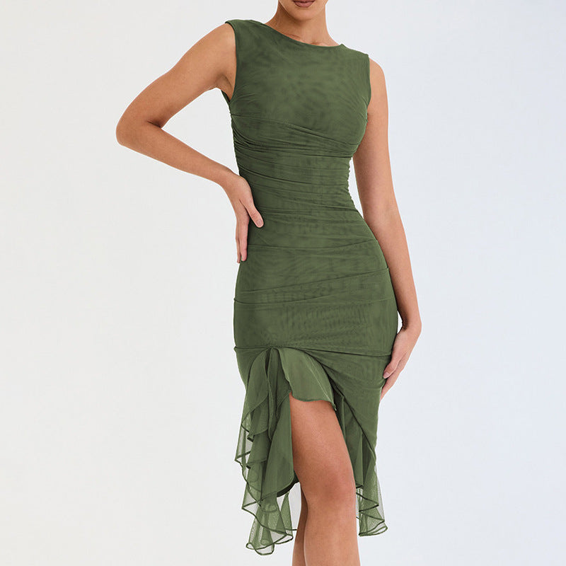 Elegant Slim Sleeveless Party Dress