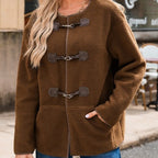 Cozy Teddy Toggle Coat