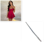 Elegant A-line Satin Dress