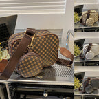 Vintage Pattern Crossbody Shoulder Bag