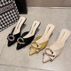 Glam Pointed Toe Stiletto Heels for Women