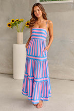 Women's light Striped Dress – Ideal for Summer