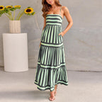 Women's light Striped Dress – Ideal for Summer