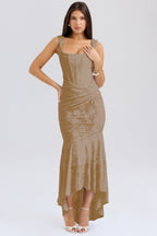 Elegant Lace Bodycon Evening Dress