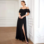 Women's Elegant And Fashionable Dress With Suspenders