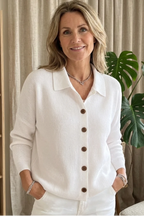 Button-knitted Sweater Cardigan