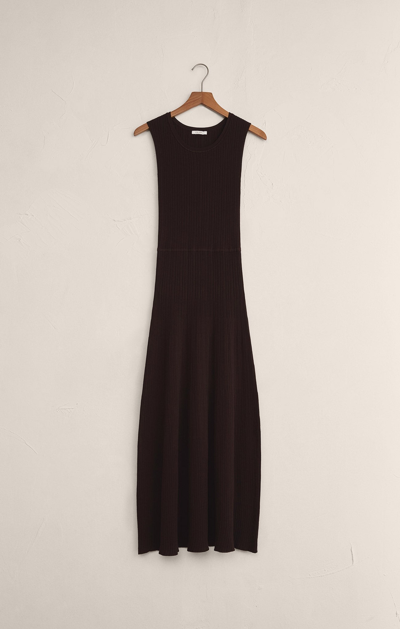 Robe pull midi Elba – Robe midi moulante en maille à manches courtes pour femme – Mélange de rayonne