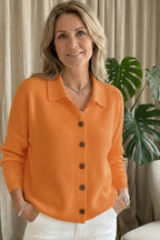 Button-knitted Sweater Cardigan