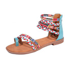 Bohemian Ethnic Flat Sandals