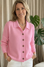 Button-knitted Sweater Cardigan