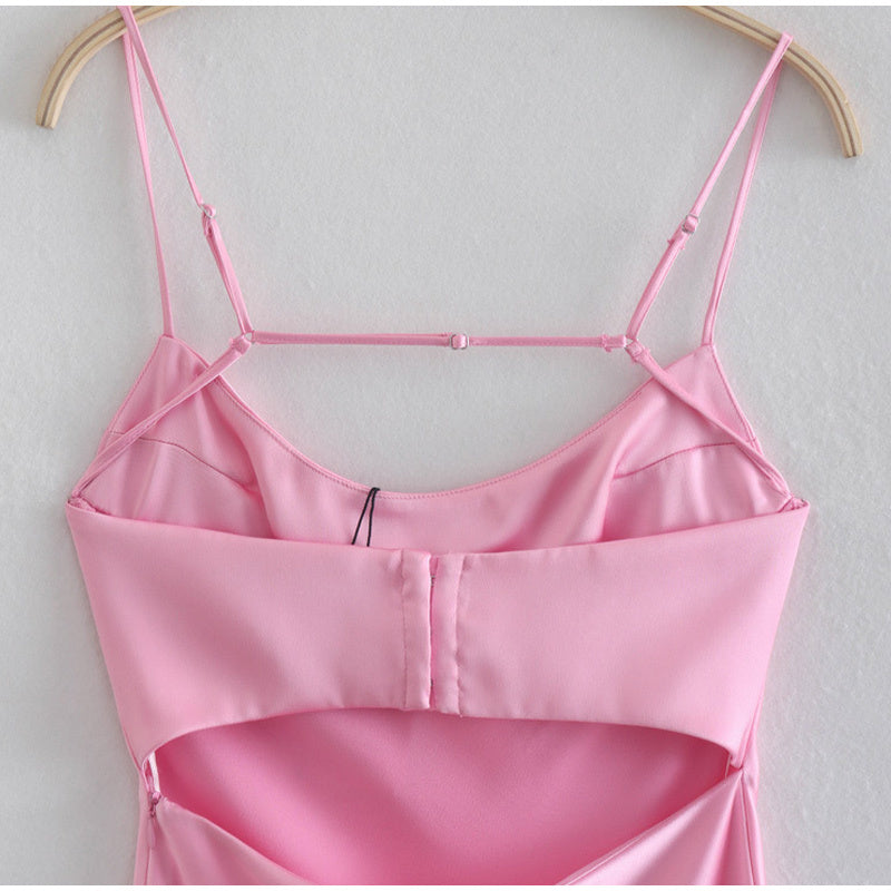 Satin Slip Maxi Dress