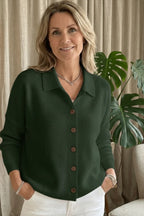 Button-knitted Sweater Cardigan