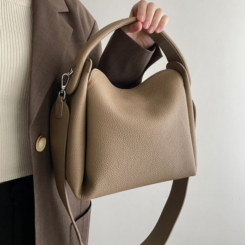 Minimalist Leather Shoulder Bag