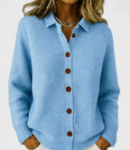 Button-knitted Sweater Cardigan