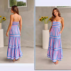 Women's light Striped Dress – Ideal for Summer